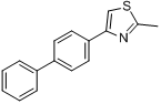 4-（4-聯苯基）-2-甲基噻唑