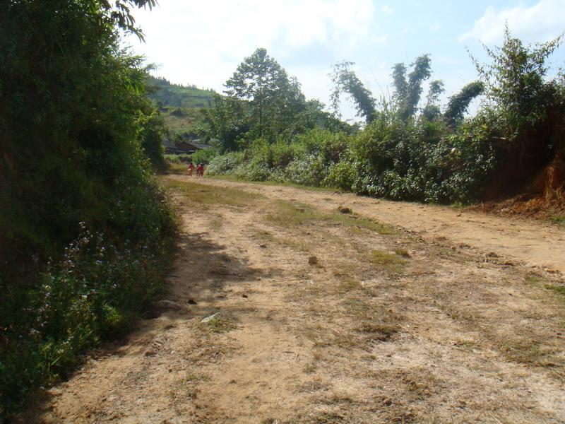 瓦廠寨自然村的進村道路