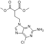 [2-（2-氨基-6-氯-9H-嘌呤-9-基）乙基]丙二酸二甲酯