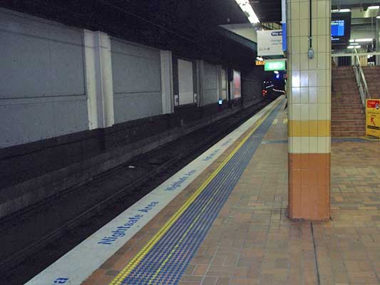 Wynyard Station Platform