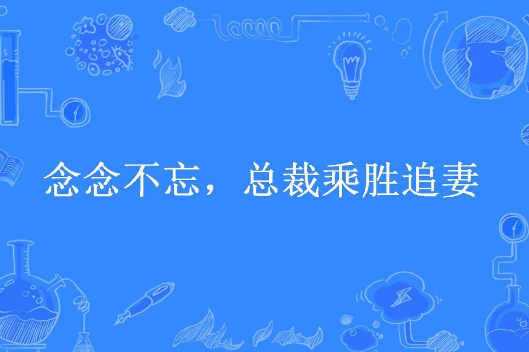 念念不忘，總裁乘勝追妻