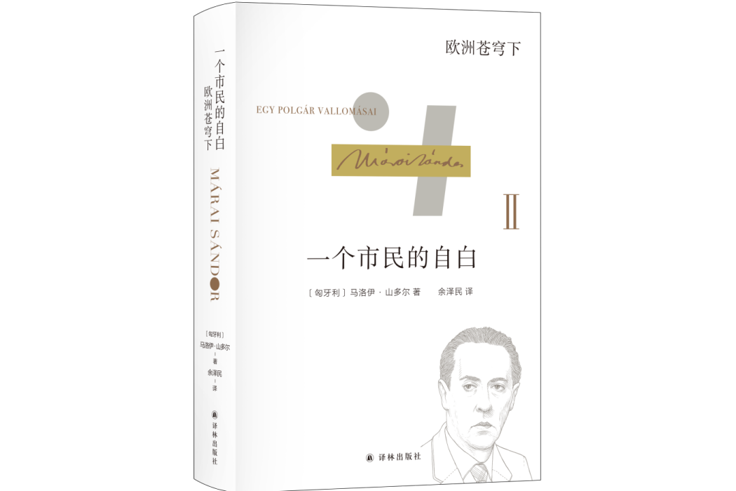 一個市民的自白：歐洲蒼穹下(2015年譯林出版社出版的圖書)