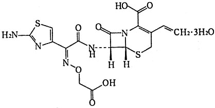 頭孢克肟咀嚼片