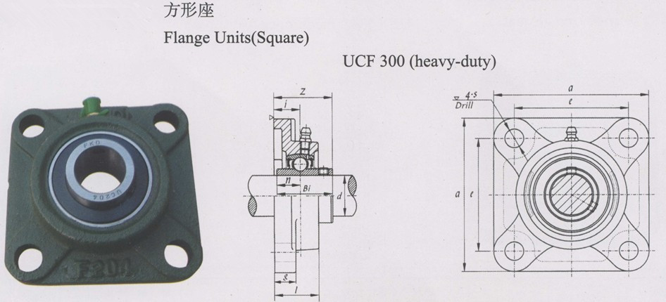 UCF軸承圖紙