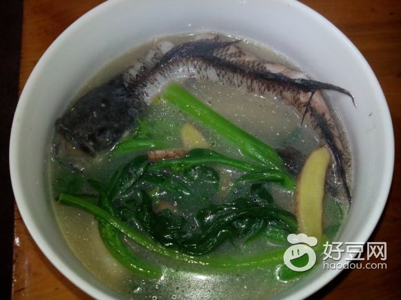 蔬菜河魚湯