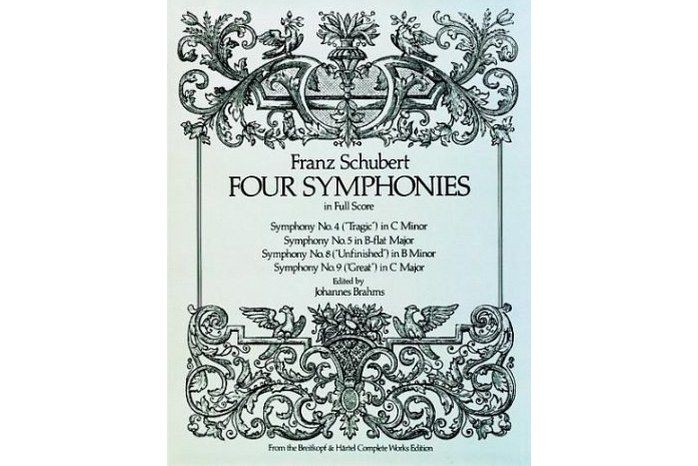 Four Symphonies in Full Score舒伯特最受歡迎4部交響樂曲全譜