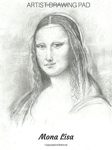 Mona Lisa Artist Drawing Pad