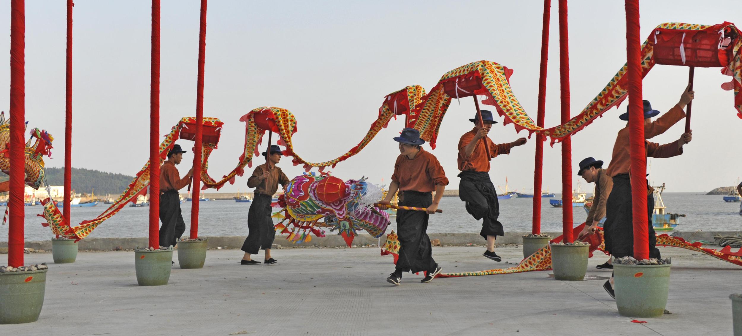 龍舞（坎門花龍）