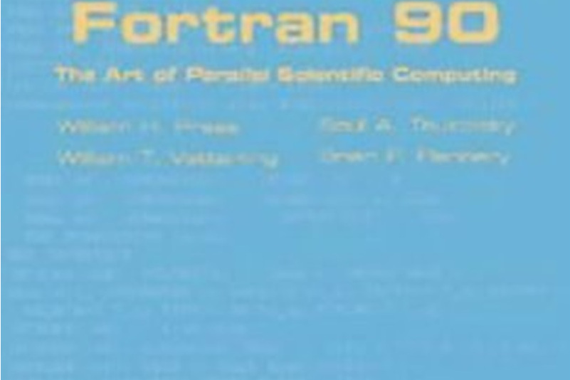 Numerical Recipes in Fortran 90, Vol. 2