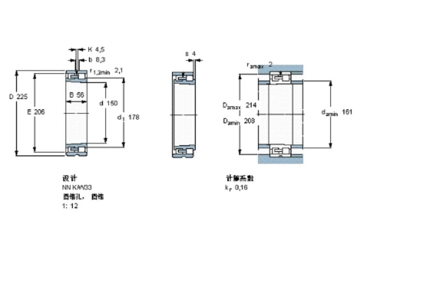 SKF NN3030K/SPW33軸承