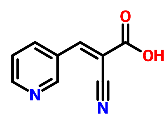 2-氰基-3-（3-吡啶基）丙烯酸