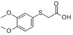2-（3,4-二甲氧基苯基硫代）乙酸