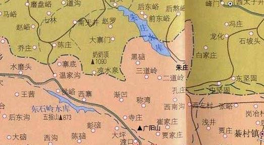 七里峽周邊地理圖