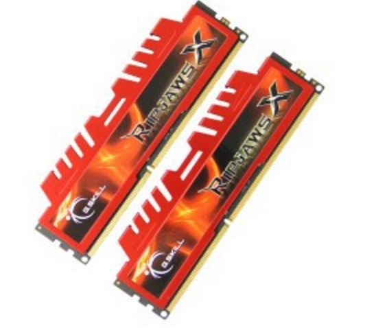 芝奇8GB DDR3 1600套裝(F3-12800CL9D-8GBRL)