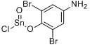 4-氨基-2,6-二溴酚氯化錫鹽酸鹽