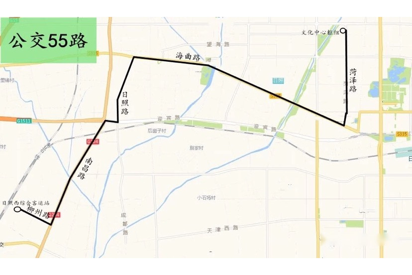 日照公交55路