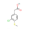 3-氯-4-甲硫基苯乙酸