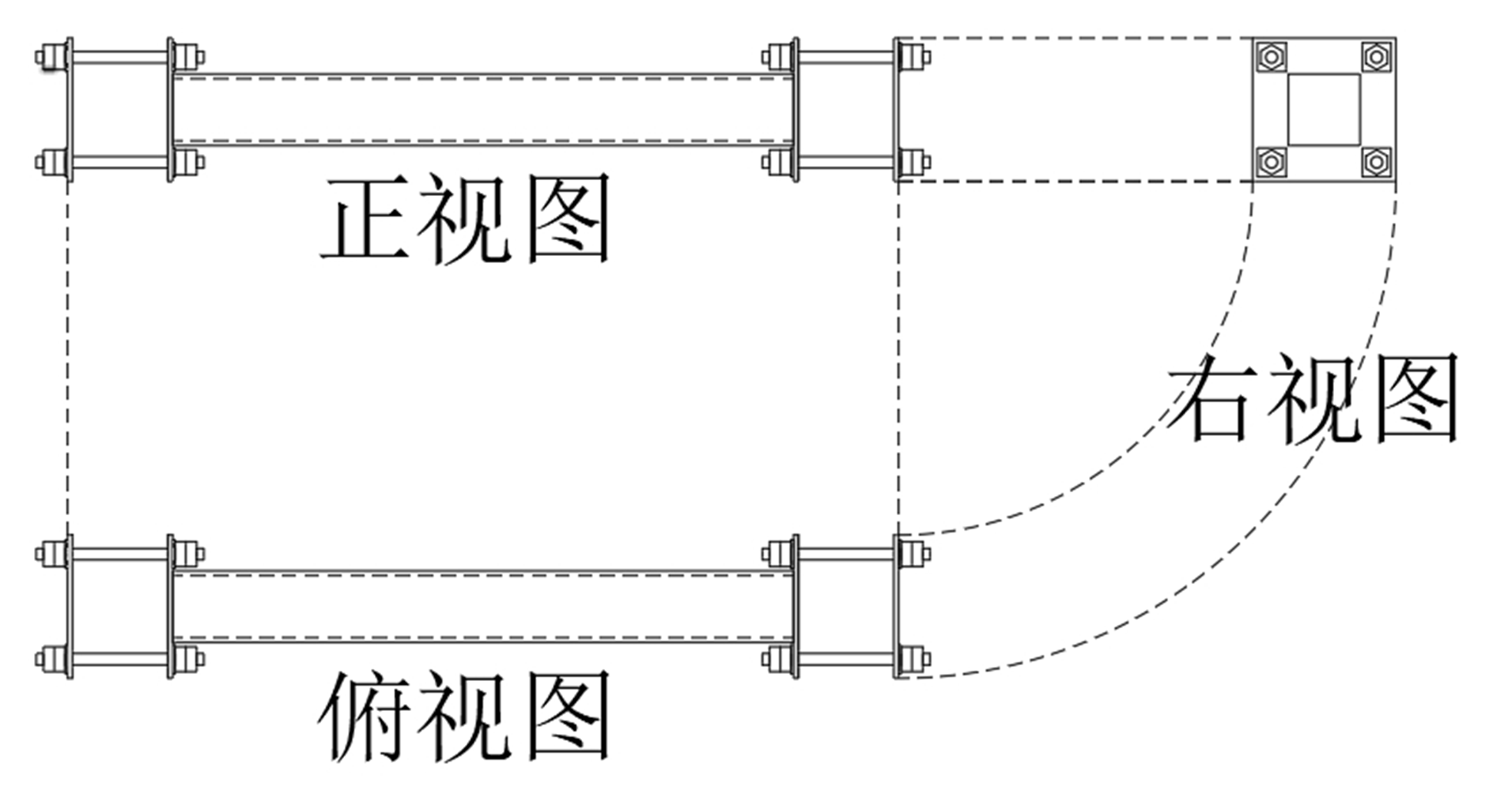 超長距塔吊附牆延伸安裝施工工法