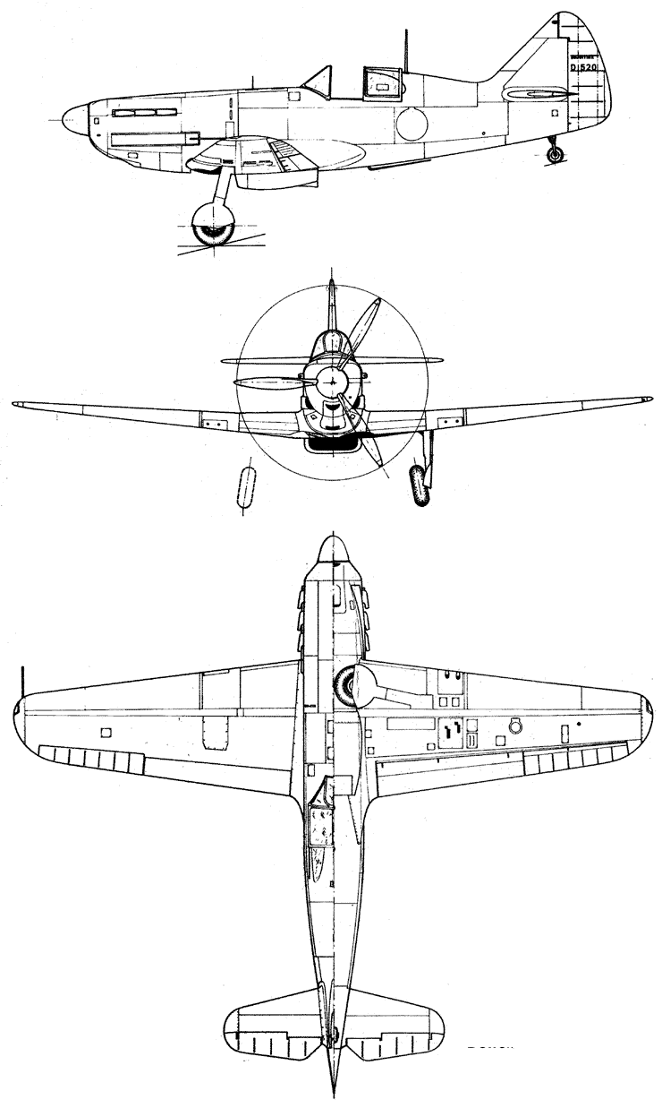 法國D.520戰鬥機