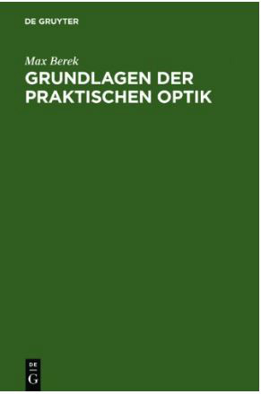 麥克斯·別雷克著 《實用光學基礎》