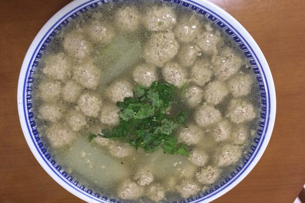 冬瓜牛肉丸子湯