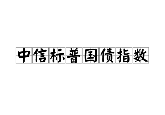 中信標普國債指數