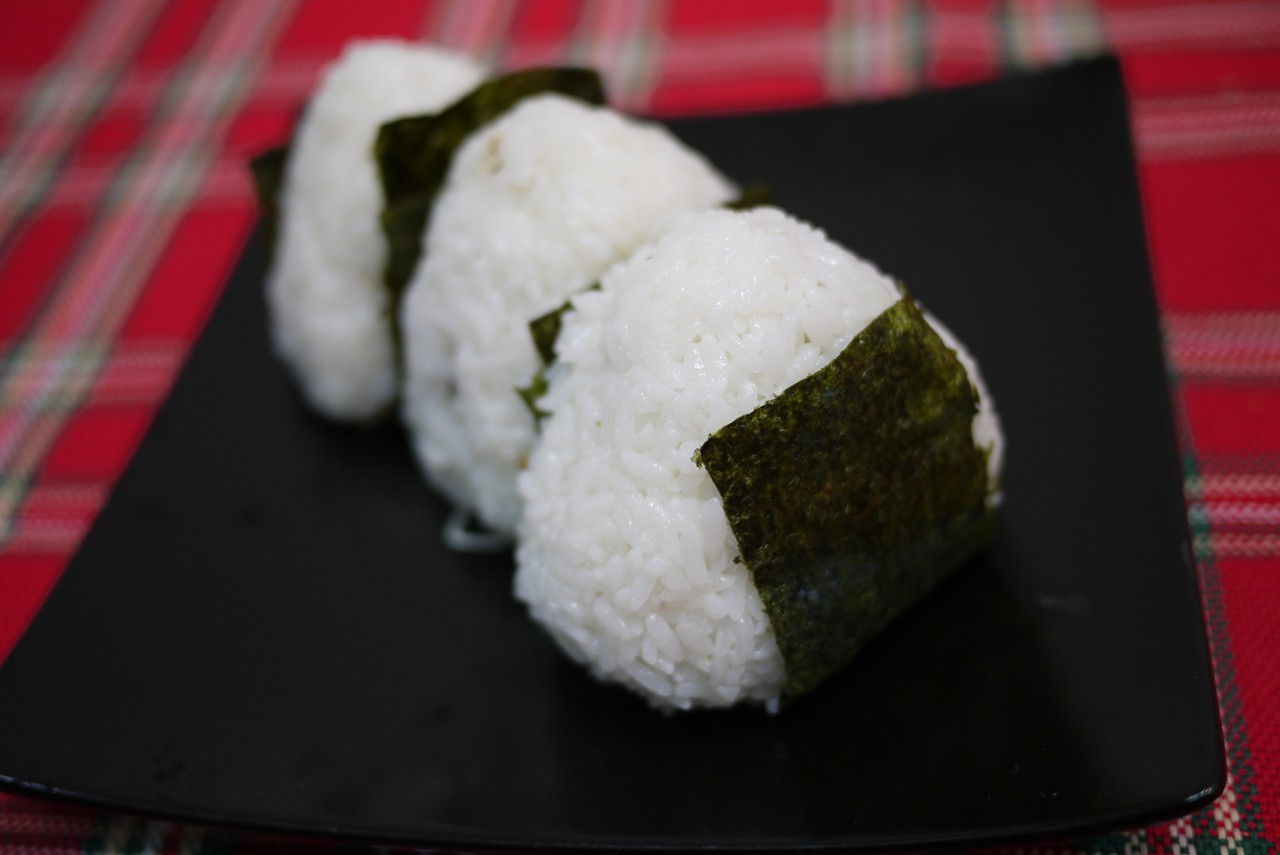 海苔豆子飯糰