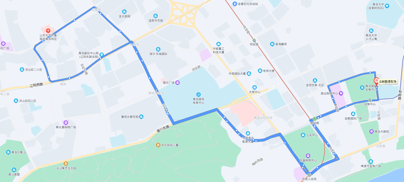 青島公交501路