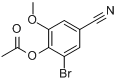 2-溴-4-氰基-6-甲氧基苯基乙酯