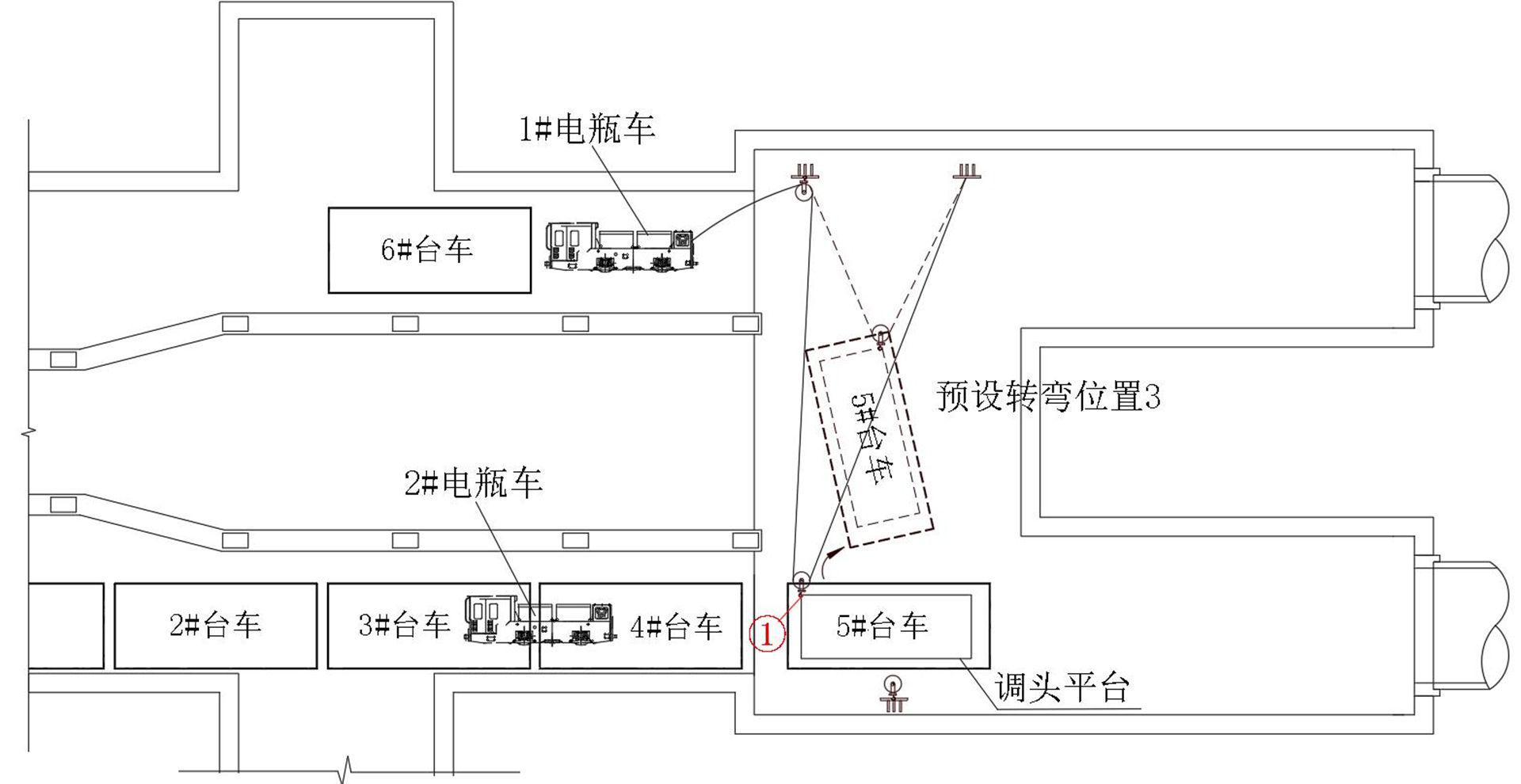 封閉式捷運車站盾構調頭施工工法