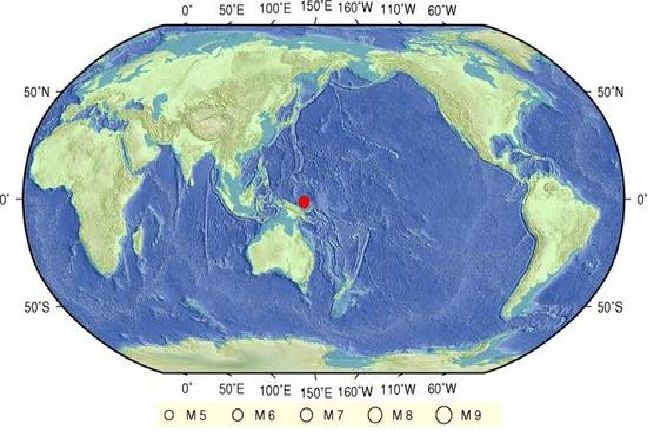 8·27巴布亞紐幾內亞地震