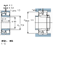 SKF 22213EK軸承