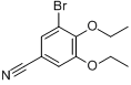 3-溴-4,5-二乙氧基苯甲腈
