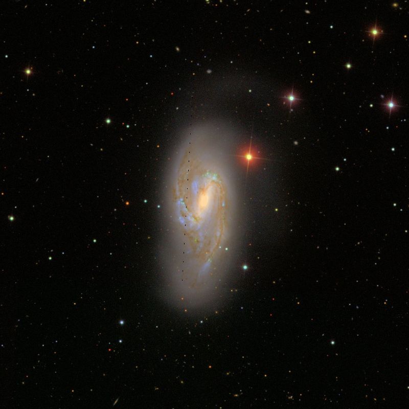 NGC 3627 SDSS 彩色圖