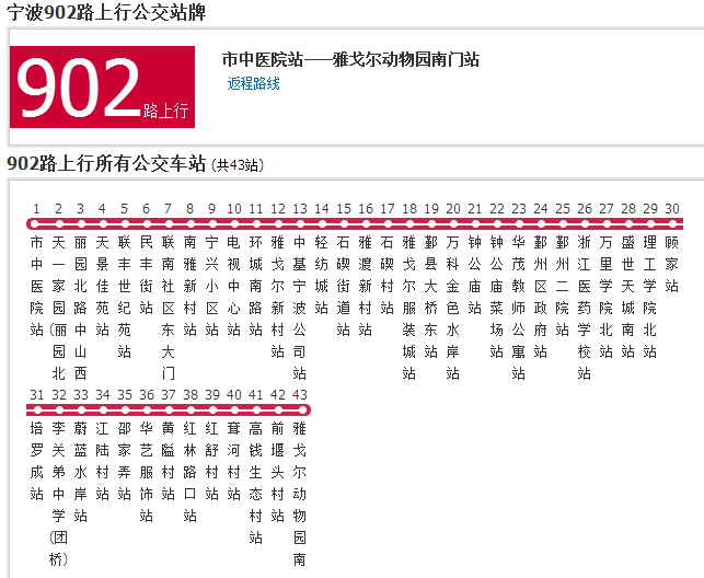 寧波公交903路