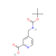 4-[（叔丁氧醯胺基）甲基]吡啶-2-羧酸[激子手性法用試劑]
