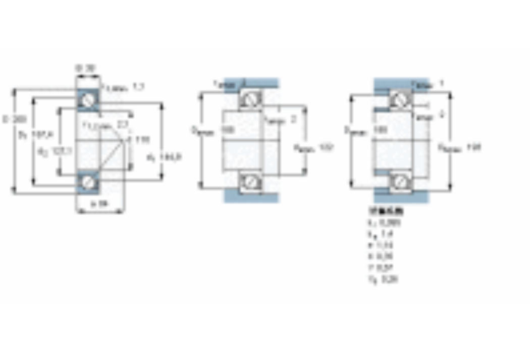 SKF 7222BECBM軸承