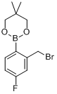 2-溴甲基-4-氟苯硼酸新戊二醇酯