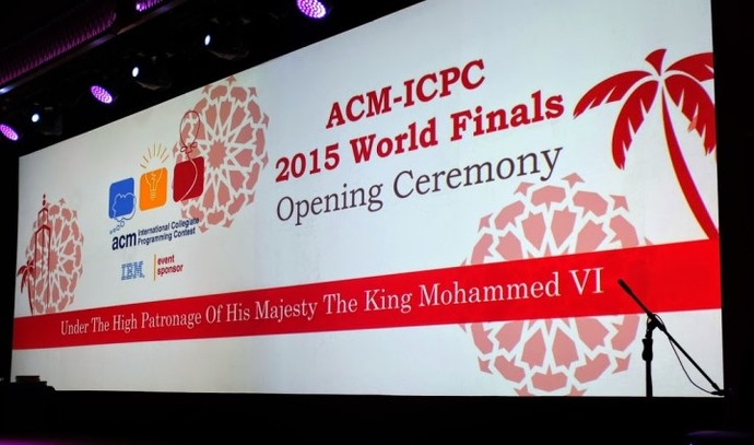 2015年ACM-ICPC全球總決賽開幕式現場