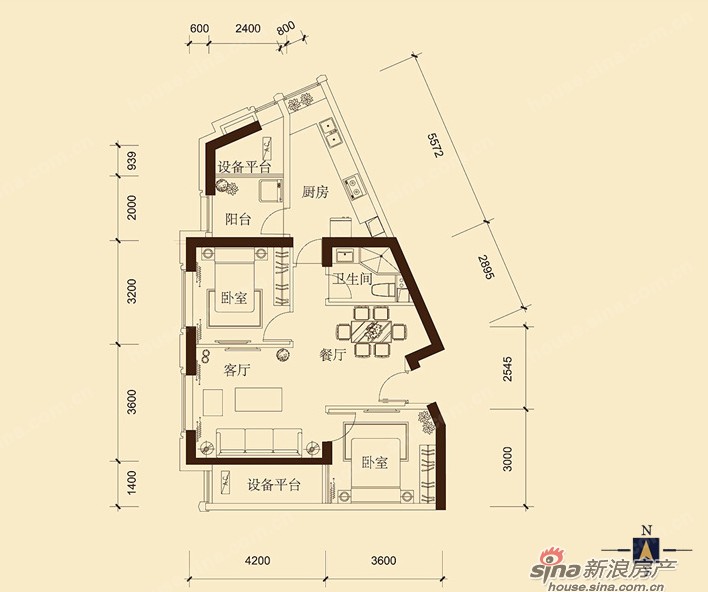 金色梧桐戶型圖