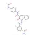 N-[4-乙醯氨基)苯基]-4-[[5-（氨基羰基）-2-氯苯基]偶氮]-3-羥基-2-萘甲醯胺