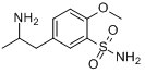 5-（2-氨基丙基）-2-甲氧基苯磺醯胺