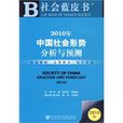 2010年中國社會形勢分析與預測