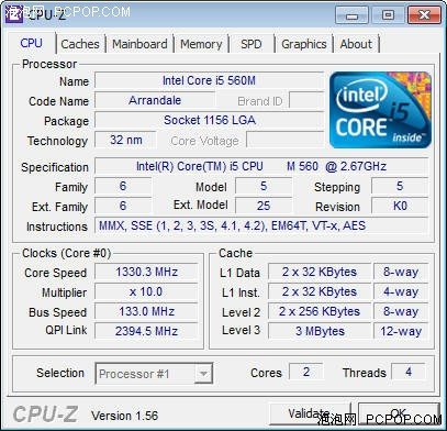 Intel 酷睿 i5 560M