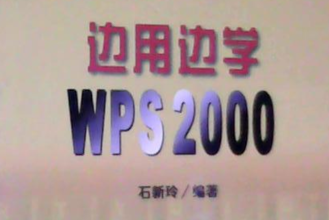 邊用邊學WPS 2000