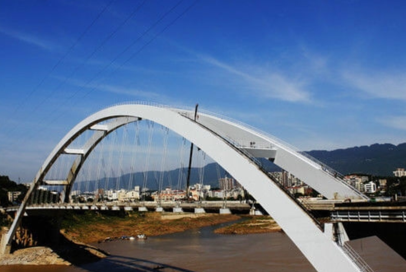 朝陽橋(重慶北碚2011年建成朝陽復建橋)