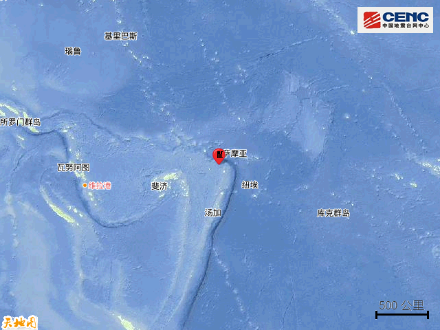 12·6湯加群島地震