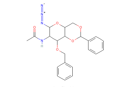 2-乙醯氨基-3-O-苄基-4,6-O-亞苄基-2-脫氧-β-D-半乳糖-1-疊氮化物