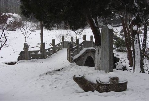 三顧堂雪景