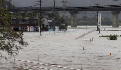 颱風泰利在日本引發的洪澇災害